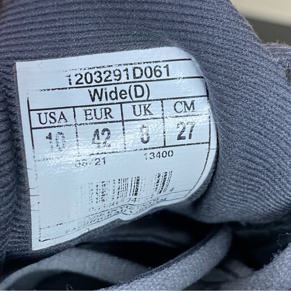 Brooks Adrenaline 21 GTS Grey Women's Size 10 Running Shoes D Wide Sneakers - Picture 10 of 11